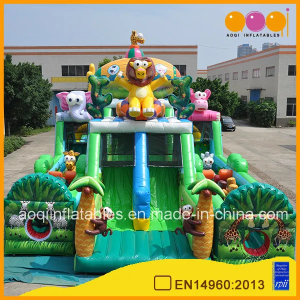 Safari Combination Inflatable Park Big Inflatable Bouncer for Kids (AQ01836)