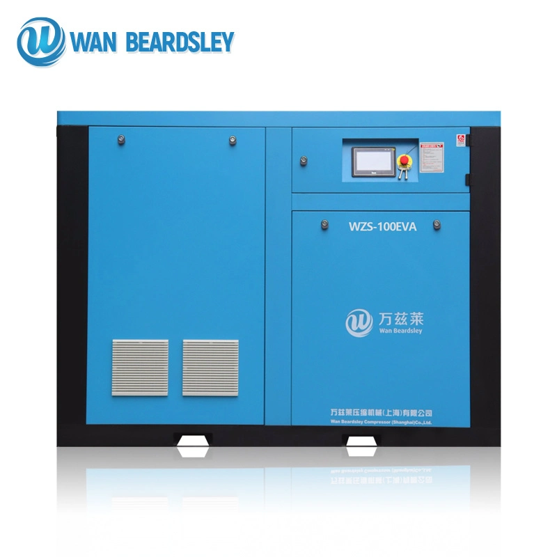 Industrial 15kw~75kw Ingersoll Rand Permanent Magnet Variable Speed Direct Driven Rotary Screw Air Compressor with CE, Energy Efficiency Level 1, OEM