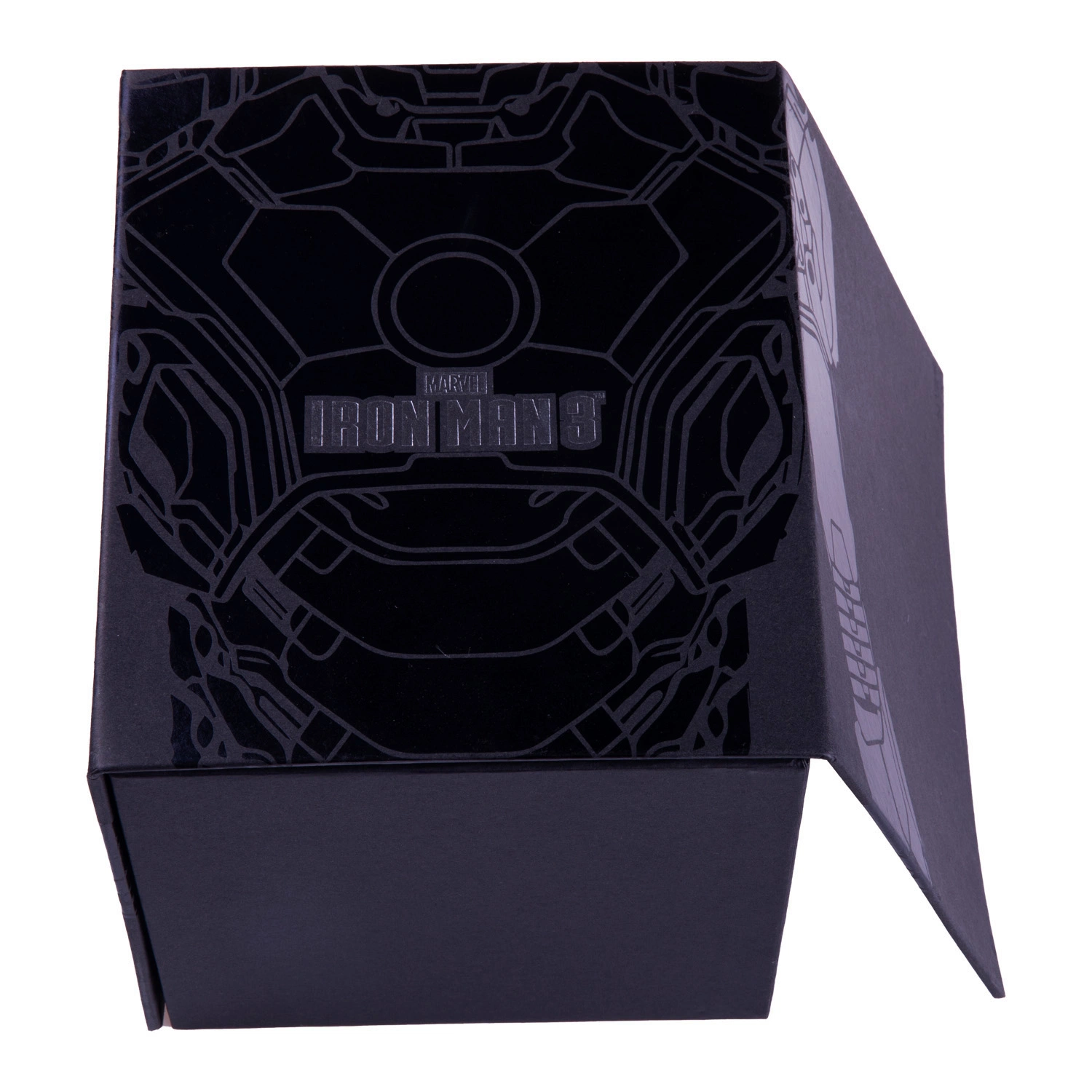 Custom Printed Luxury Skincare Black Magnetic Paper Packaging Gift Box Wholesale/Supplier with Magnetic Lid