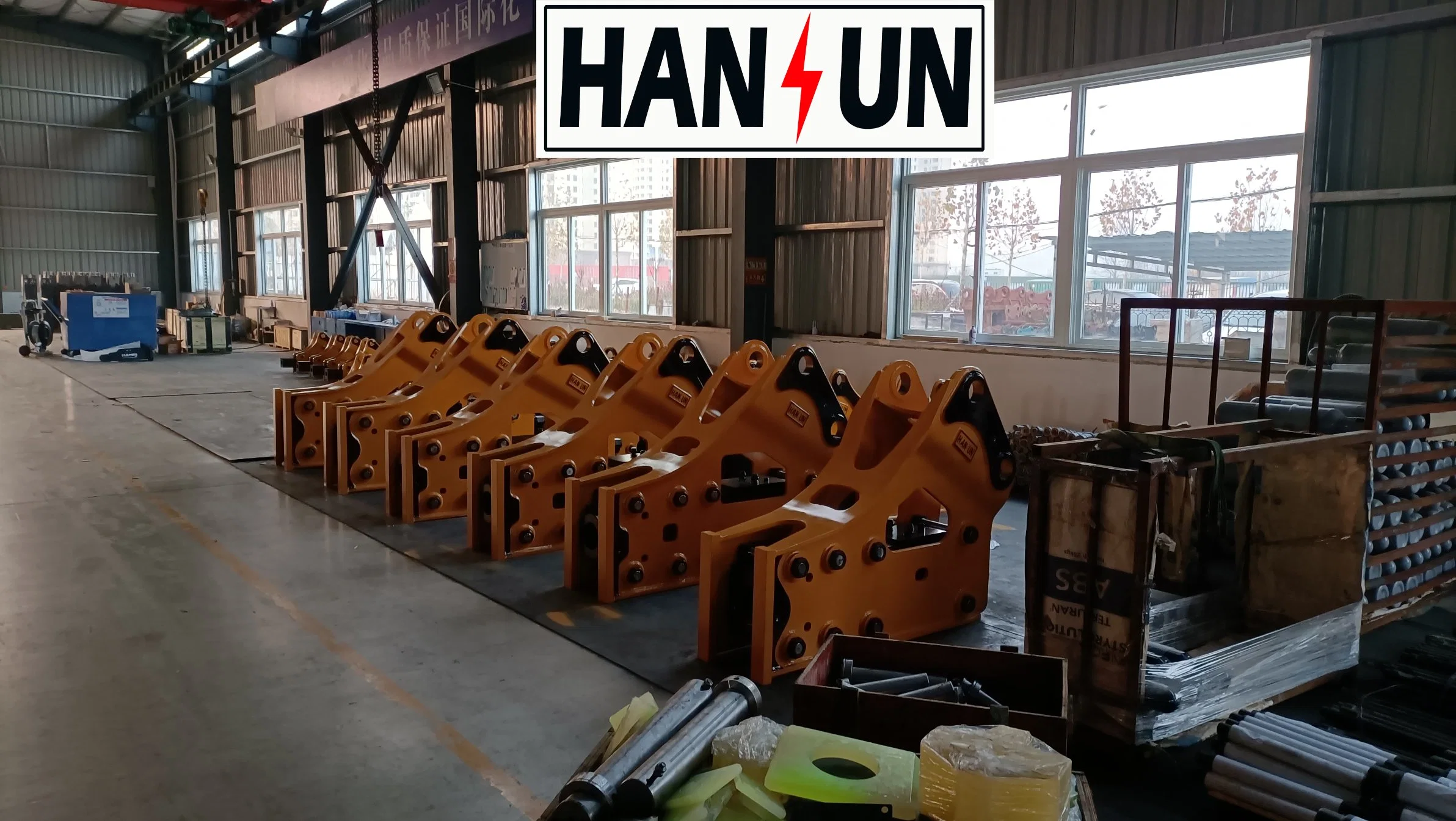 Factory Price Hansun Sb50 Hydraulic Hammer Excavator Hydraulic Breaker for Excavators and Loaders Hydraulic Rock Hammer