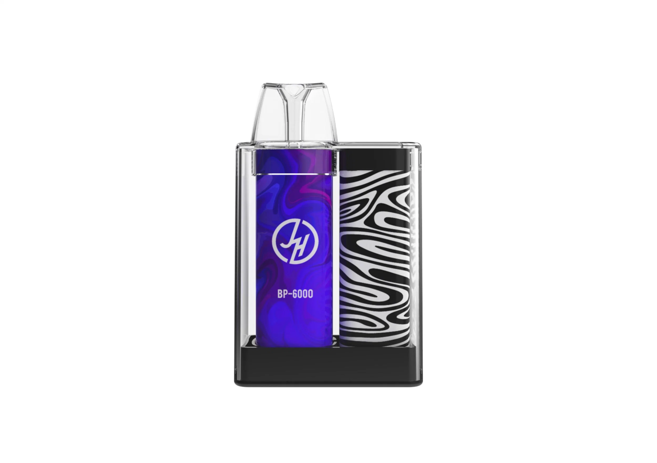 6000 Puff No Nicotine Einweg Vape ecig mit Custom Logo Und Verpackung