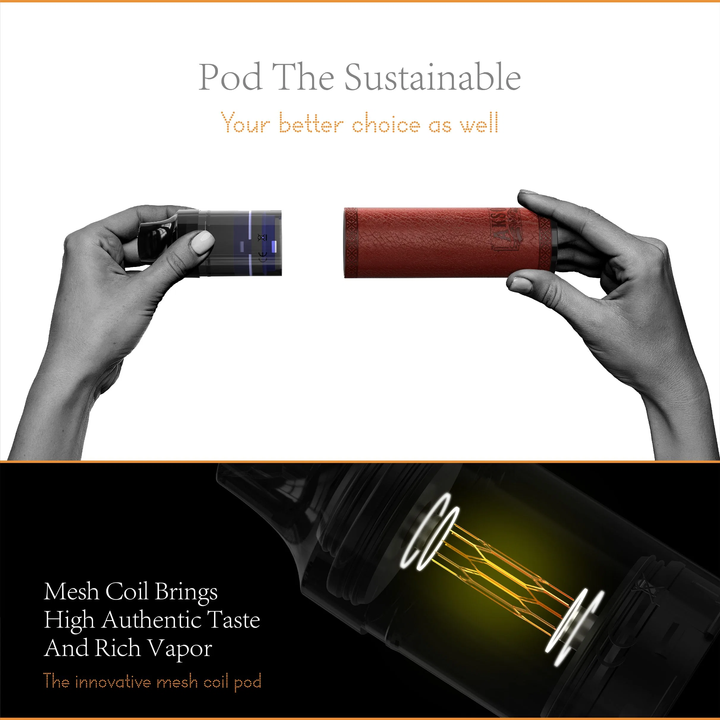 Hcigar 5000 Puffs Disposable/Chargeable Vape Device with Child Lock Disposable/Chargeable Pod DDP Price