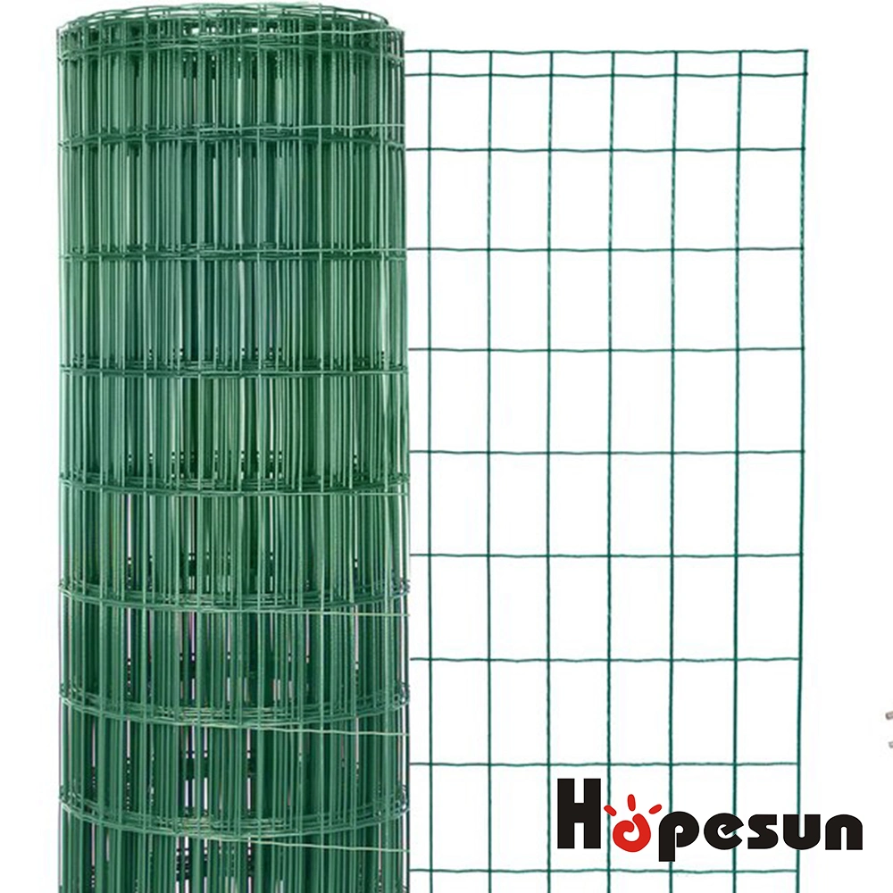 PVC Coated Holland Welded Wire Fence Euro Fence