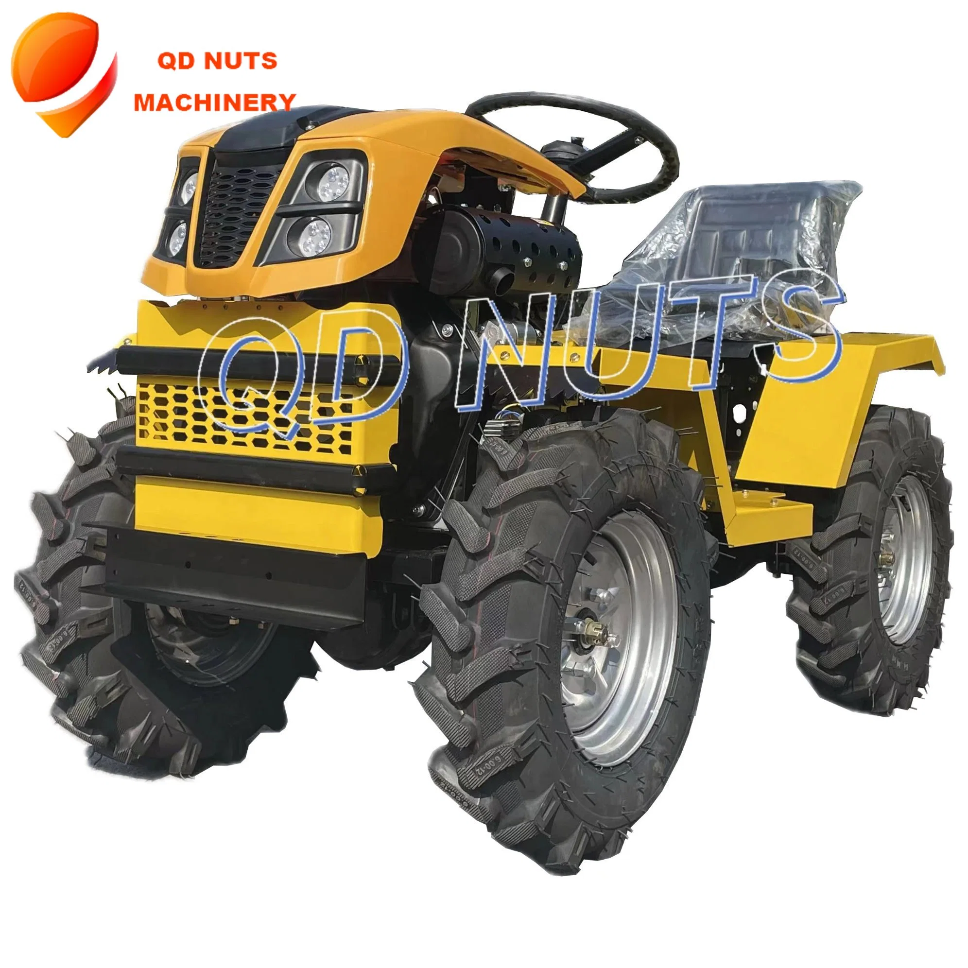 Diesel Engine Powered Multi-Function 4X4 Agricultural Use Mini Tractors with CE Certificate.