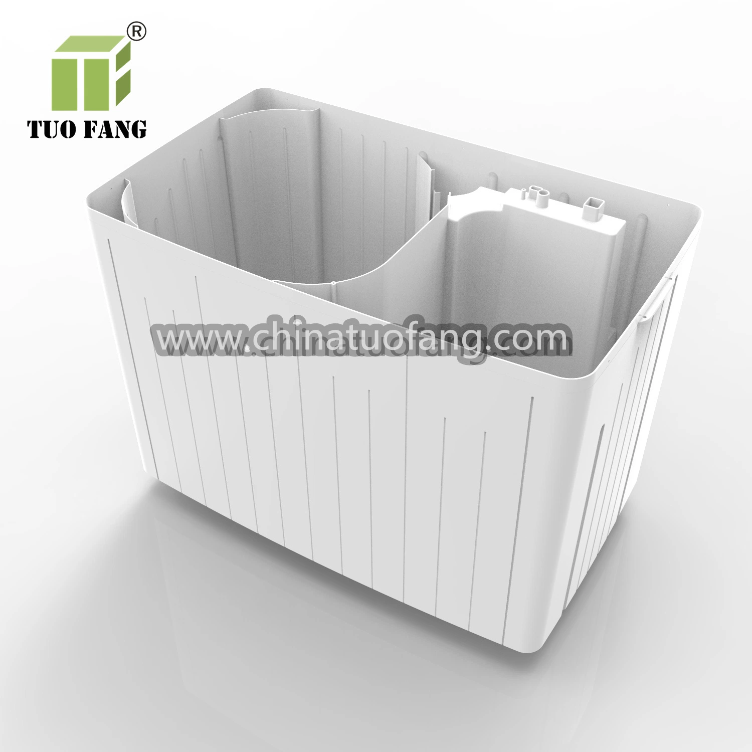 10kg 20kg Two-Tub Washing Machine Plastic Control Table Injection Mould