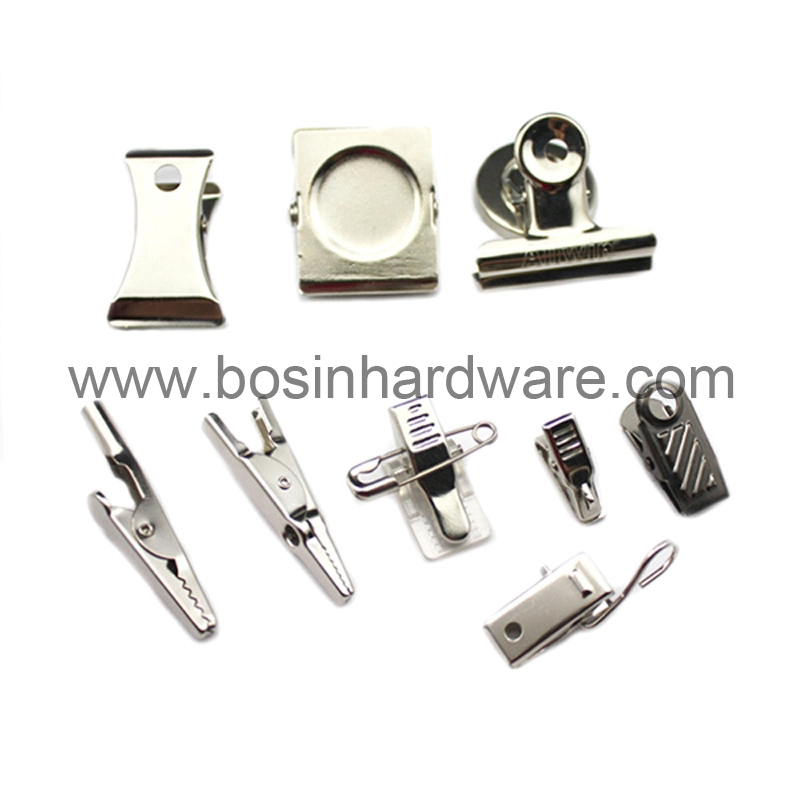 Wholesale/Supplier Small Metal Patten ID Card Clip