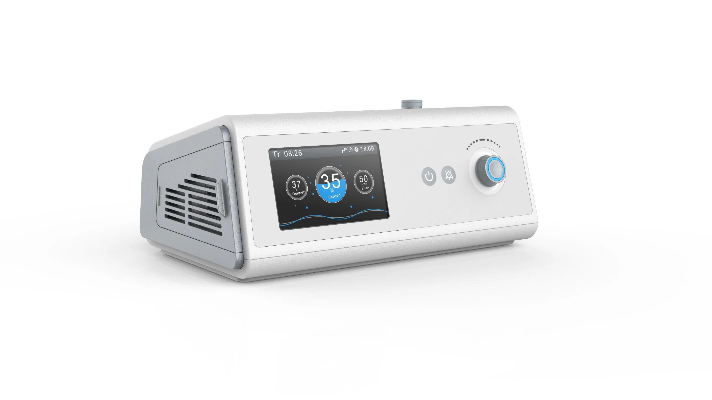 وحدة معالجة الأكسجين بكانولا الناصال عالية التدفق مع التنفس المسخن أجهزة ترطيب