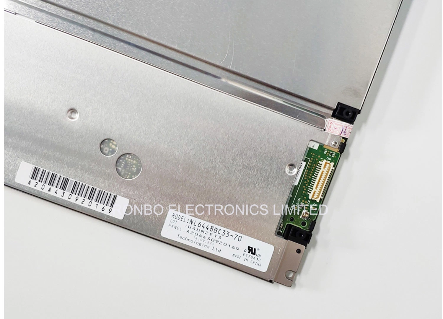 10.4 pulgadas Nec Nl6448bc33-70 la resolución 640×480 CMOS de 31 pins pantalla TFT Industrial