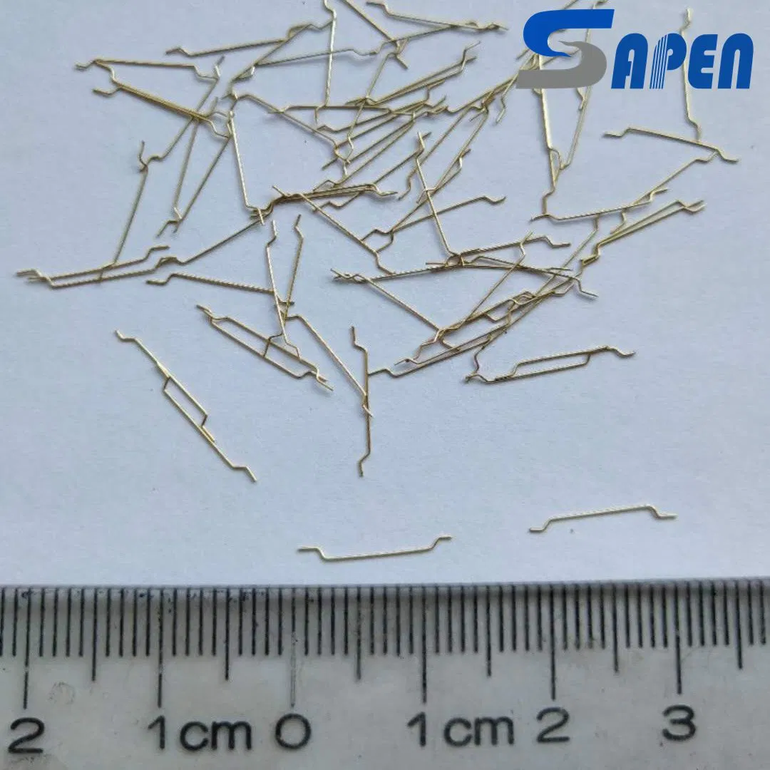 2850 High Tensile Micro Brass Coated Steel Fiber for Concrete Reinforcement