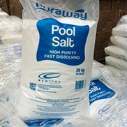 Granular de alta calidad para la exportación de sal de la piscina clara