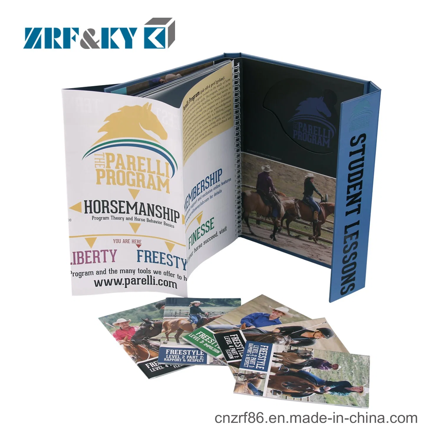 Custom Printed Professional Soft/Hard Cover Spiral/Saddle Stitched Binding Instruction/Catalog/Magazine/Brochure/Book/Pamphlets/Notebook/Booklet Printing