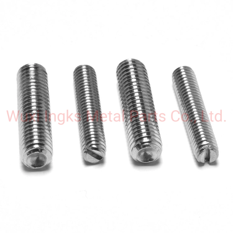 A2 A4 Anti-Rust Cup Point Slotted Driver Grub in Stock Set Screw