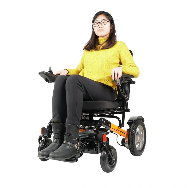 Fashion Powered Folding Electric Wheelchair for Handicapped