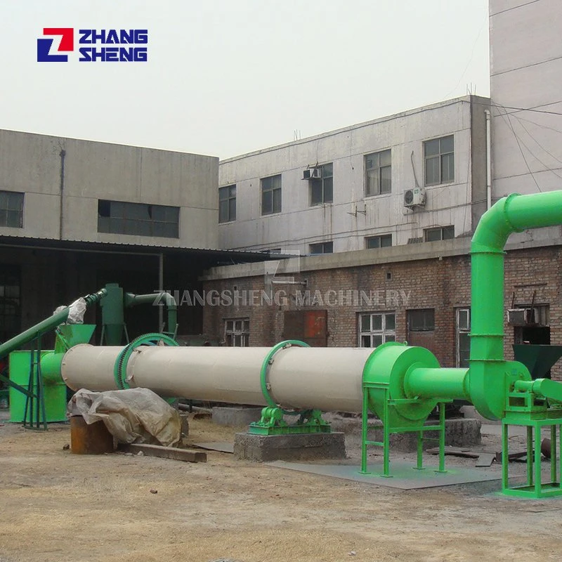 0.6-2.5t/H Biomass Rotary Kiln Dryer Wood Saw Dust Dryer