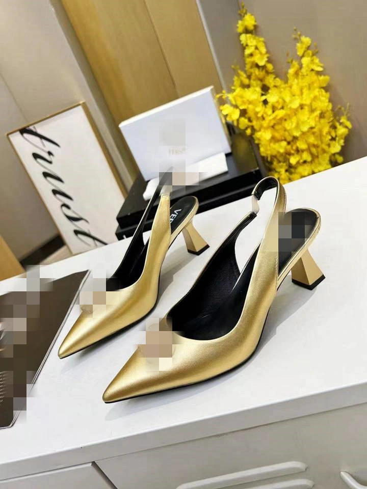 2023 Fashionable Designer Shoes Women Work Famous Brands Ladies Heels for Women