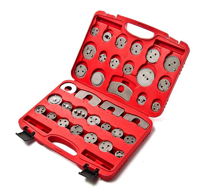 35PCS Universal Brake Caliper Pad Piston Wind Back Tool Set