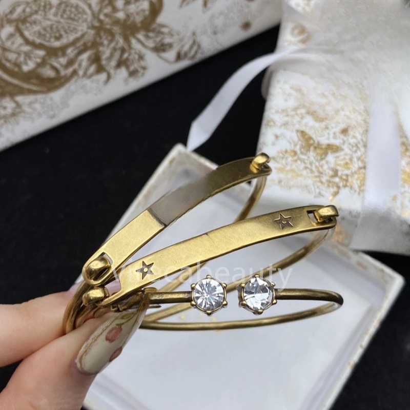 Fashion Accessories Stainless Steel Brass Earrings Replica Designer Luxury Jewelry