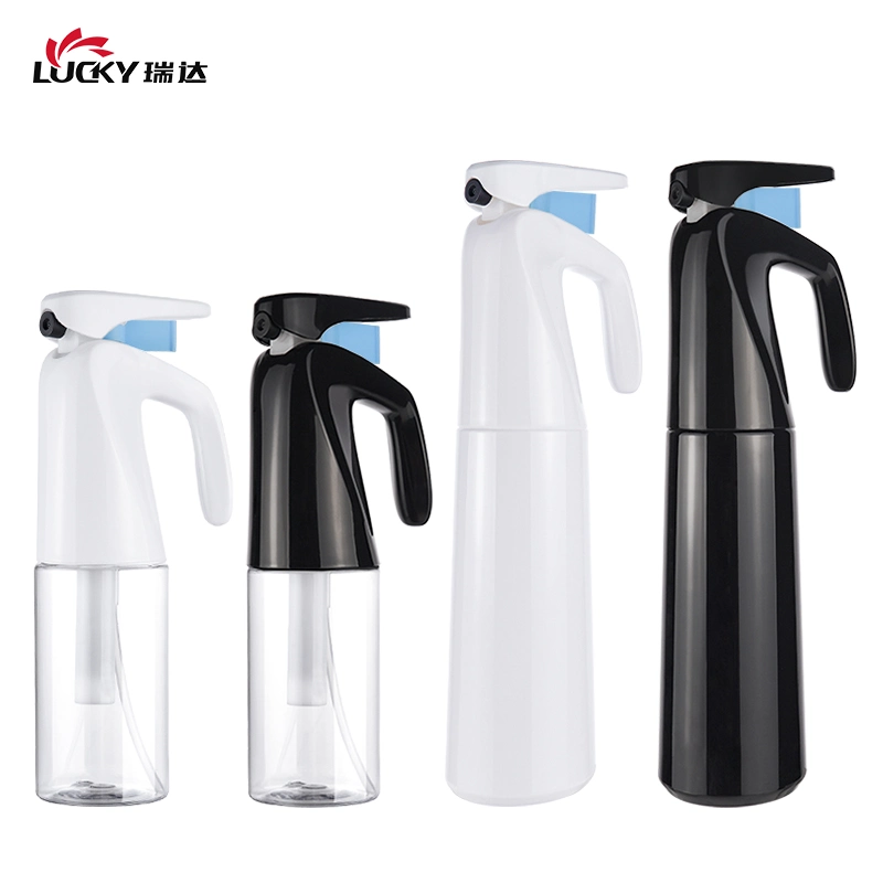 Newly Design 200ml 300ml Reusable Household Cleaning Garden Plastic Sprayer Cosmetics Fine Mist Continuous Spray Bottle