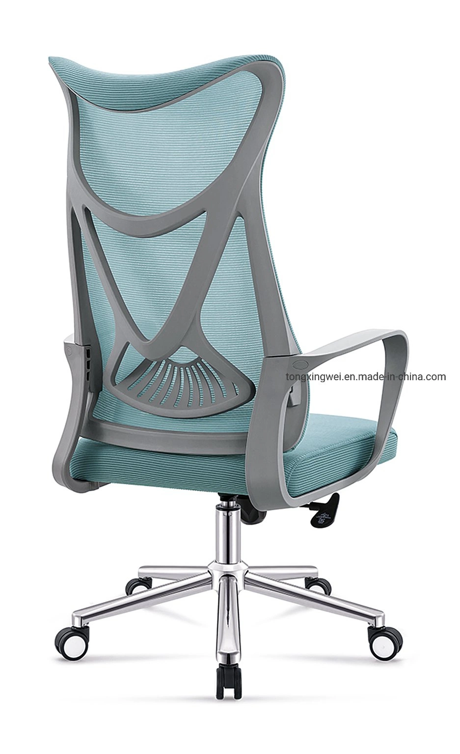 Silla de operador de oficina de malla ergonómica Canton Fair High Back