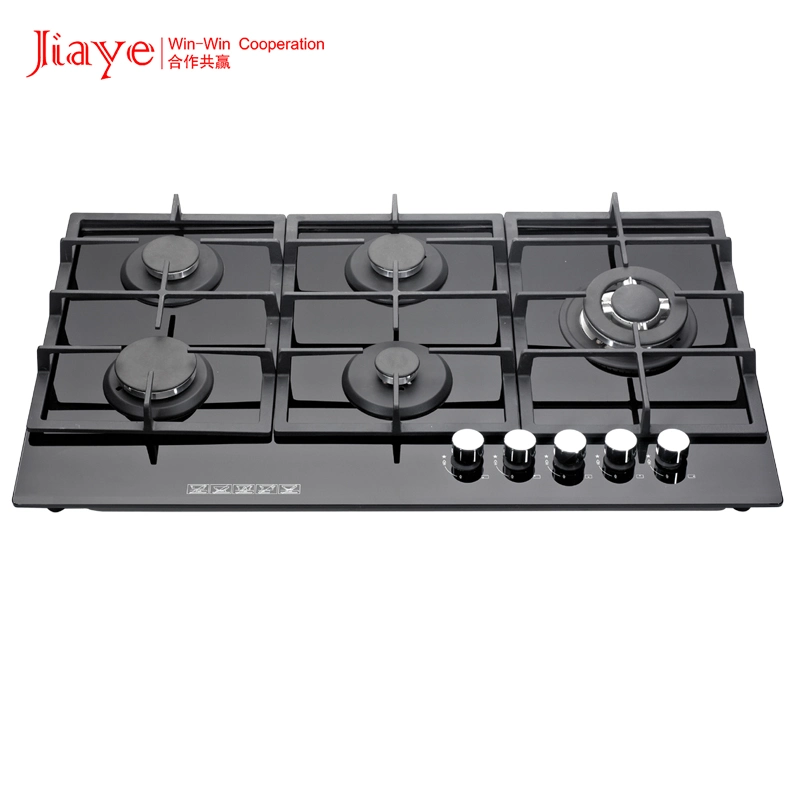 Kitchen Gas Hob 5 Burner Gas Cooking Stove for Home