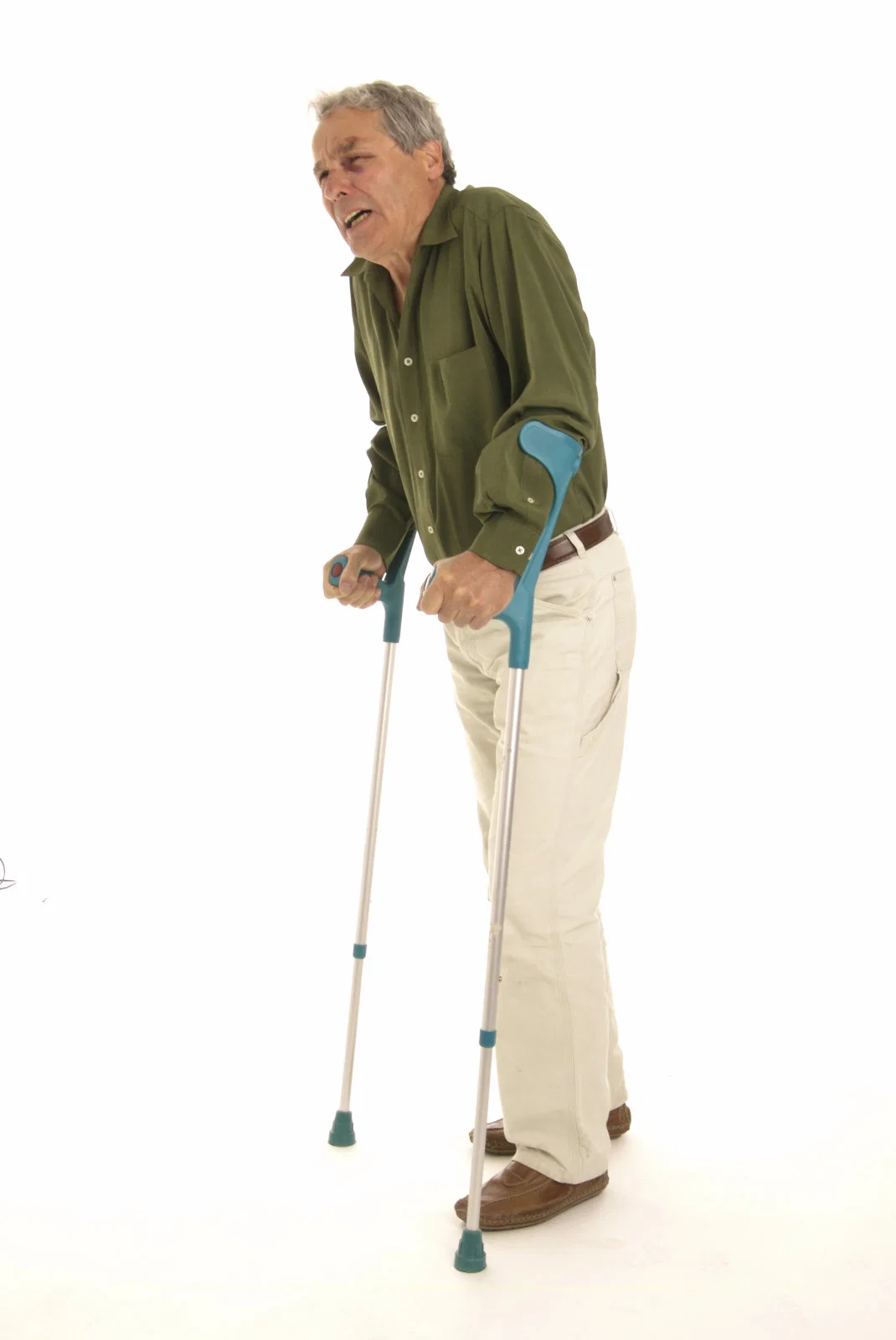 Blind Color Brother Medical China Forearm Crutches Four Leges Cane