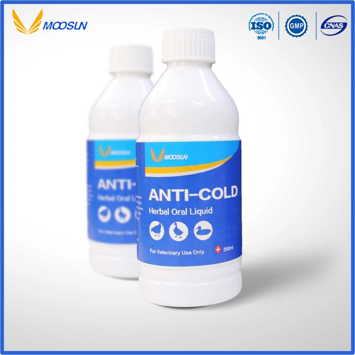 Anti-Cough Oral Solution Veterinary Poultry Drug Water Soluble GMP ISO Essential Oil