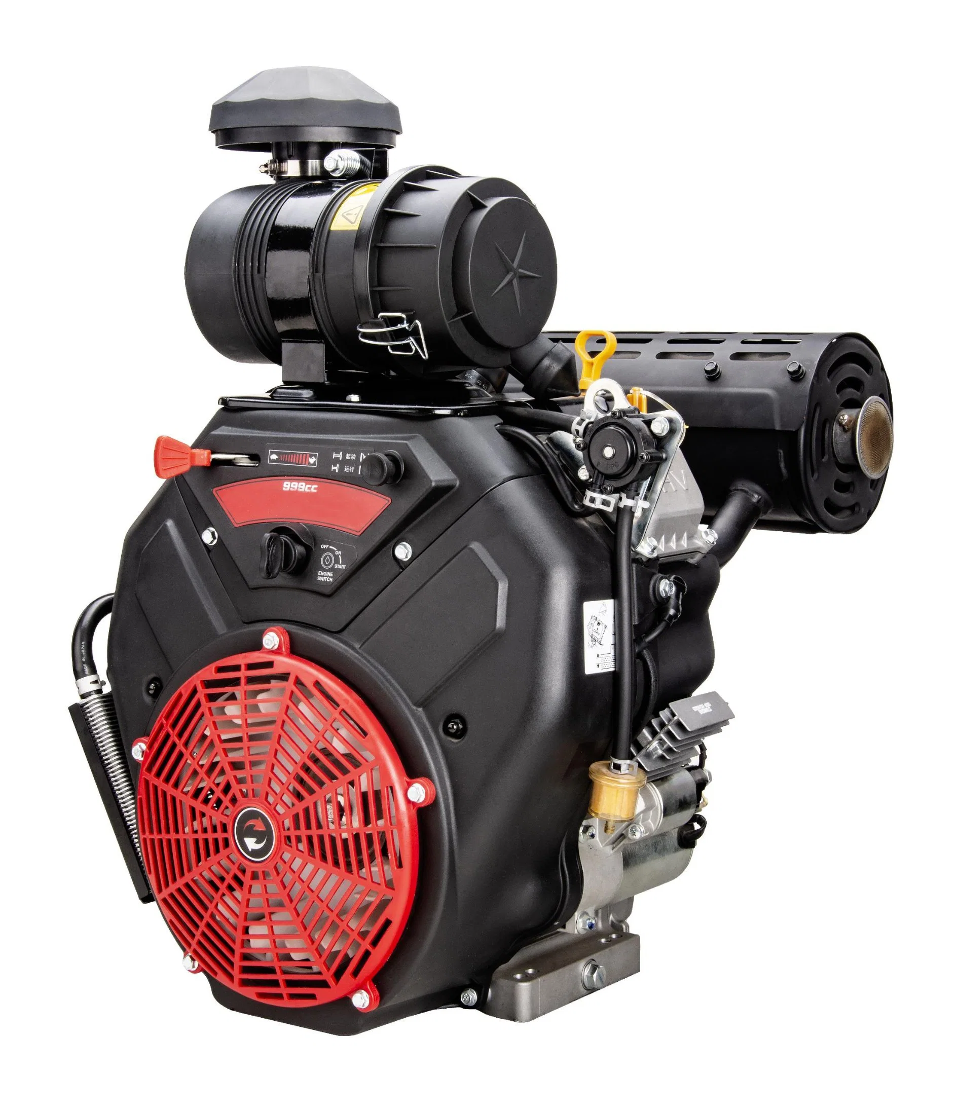 Cilindro doble de 678cc 764cc 999cc 21hp 27hp 35hp 40hp V. Motor de gasolina horizontal con motor de carburador con certificado CE EPA Euro-V. / EFI Engine