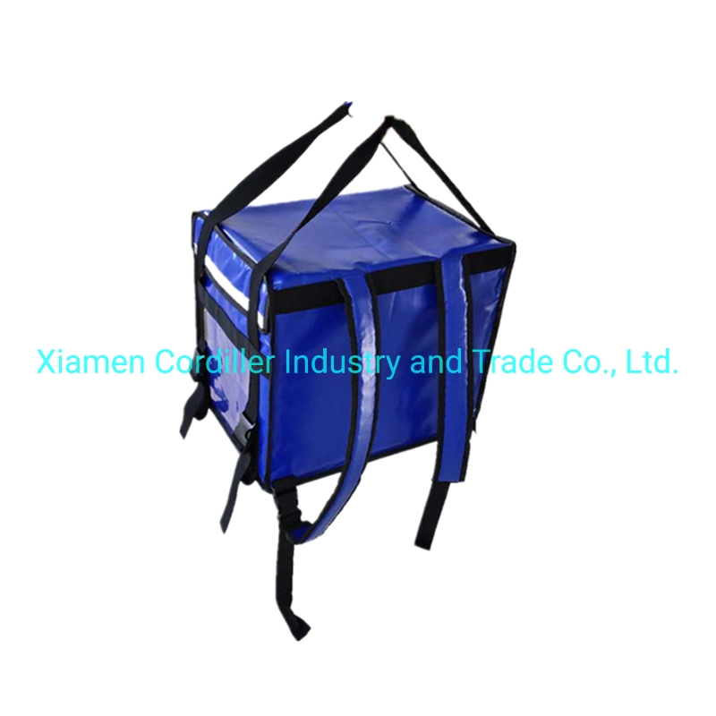 Bike Carrier Food Delivery Bag Aluminium Heated Pizza Coffee Thermal in Cooler Bags Leak Proof Insulated Food Delivery Bag