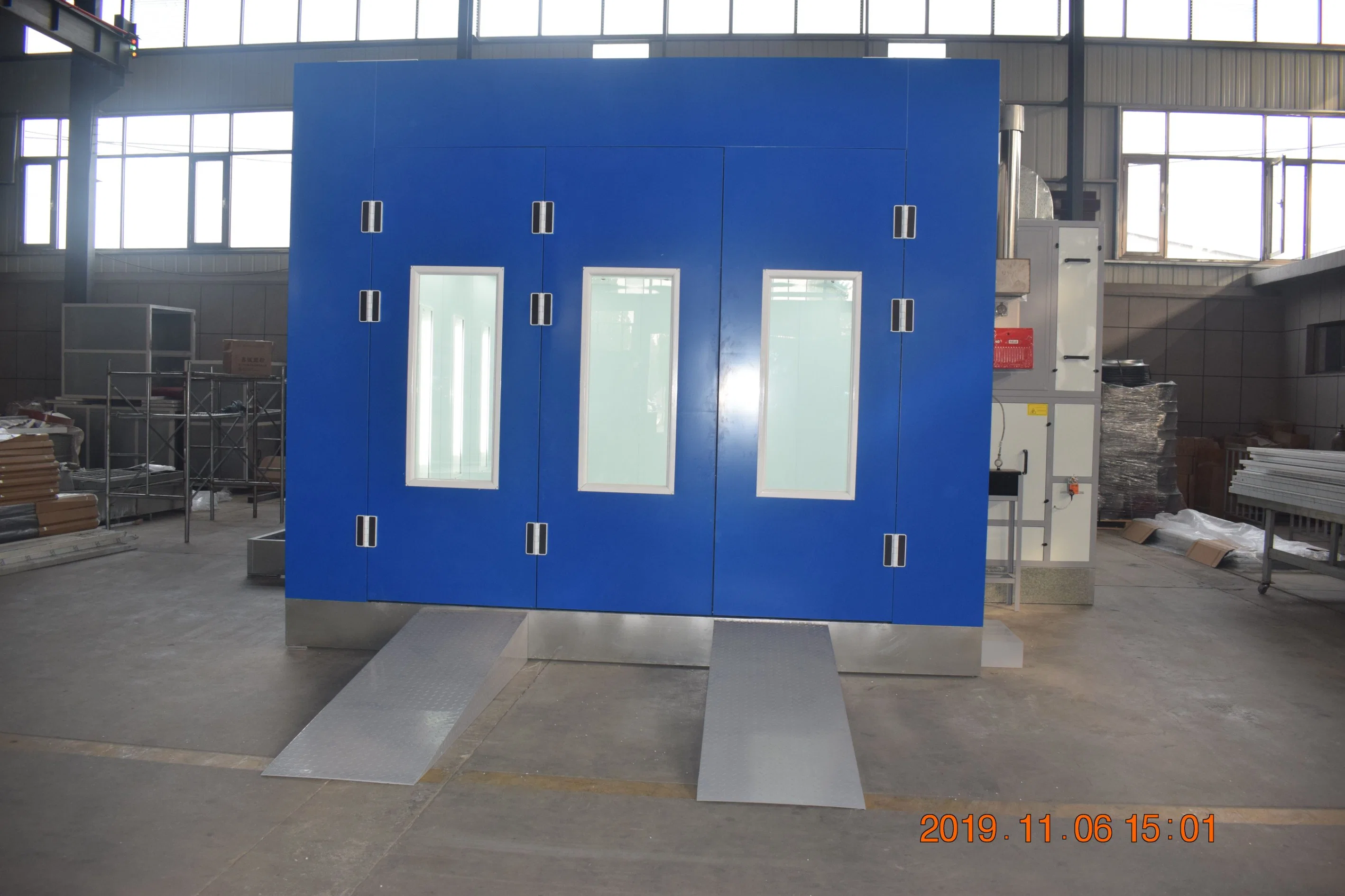 Downdraft Auto Paint Booth Oven Price with Good Quality