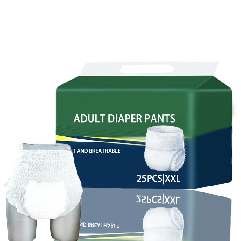 OEM Diaper Aloe Extract Adult Pull up Diapers Supplier Training Pants