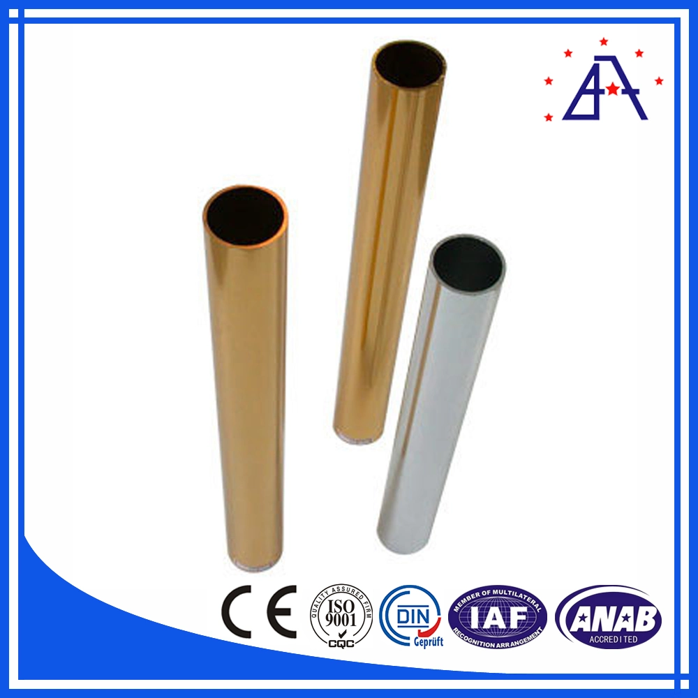 Quality Assured Aluminum Extrusion Profile Pipe From Chinese Top 10 Supplier