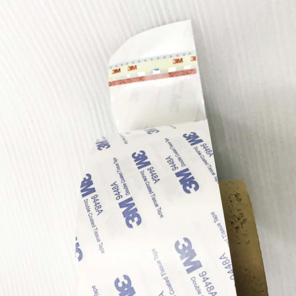 3m 9448A Double Coated Tissue Tape 9448A Non-Woven Tape for Plastic Film Lamination/Bonding