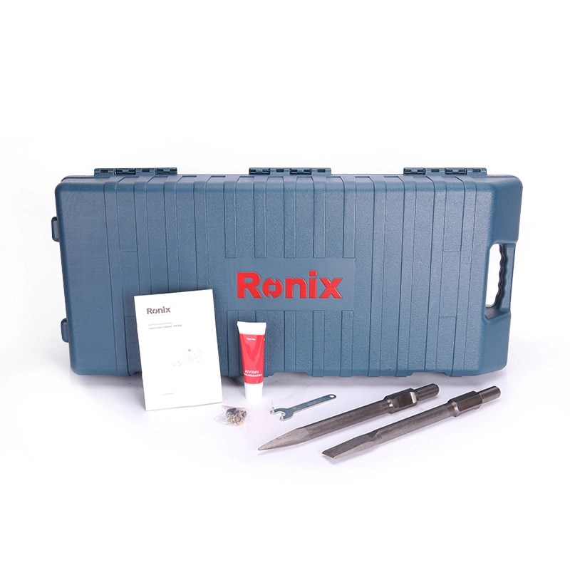 ماكينة الثقب ذات المطرقة الدوارة Ronix 2816L 1900bpm SDS-Plus بقدرة 1600 واط باستخدام الأسلاك مطرقة الهدم للتحكم في الاهتزاز عند القلب للخدمة الشاقة