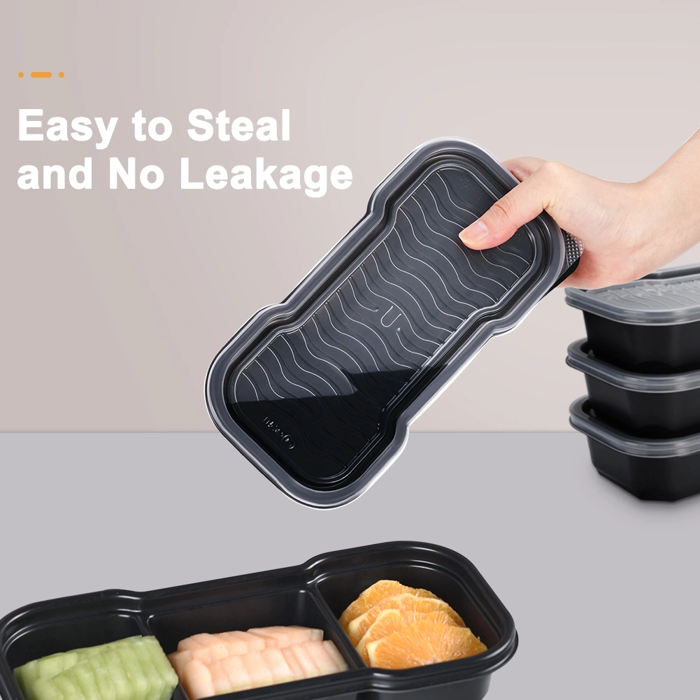 Otor 16oz Bento Box Plastic Food Container Deli Fruit Storage