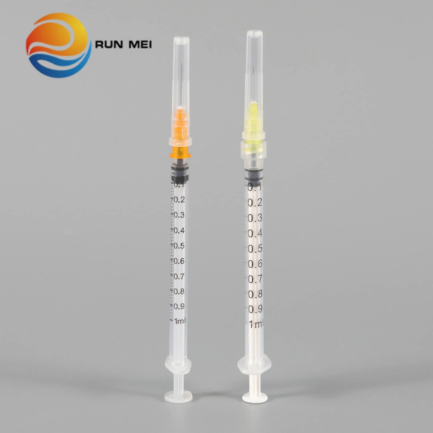 Disposable 3 Parts Syringe Medical 1ml/2ml/3ml/5ml/10ml Luer Lock Syringe