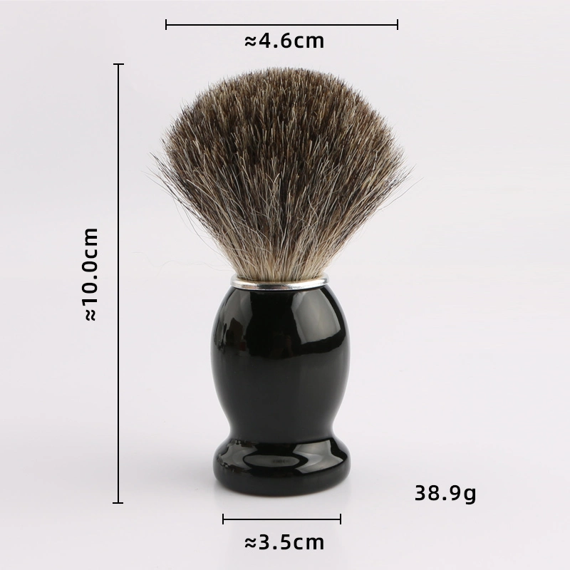 Wet Shaving Products Black Wood Handle Excellent Quality Badger Hair Shaving Brush