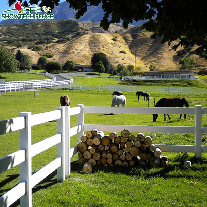 Campo de vinilo de esgrima de la rampa de ganado