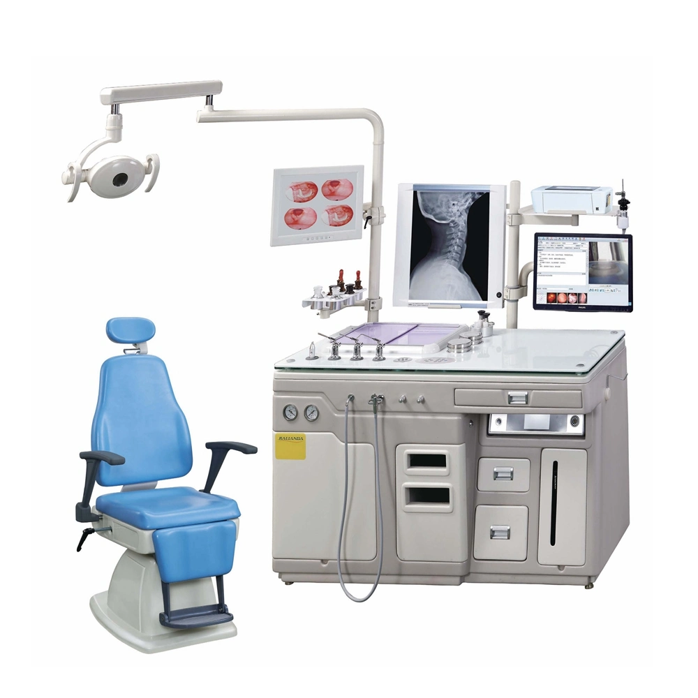 La unidad de ent Ent médicos aprobados CE de la unidad de la estación de trabajo con el paciente y la silla eléctrica instrumentos Ent