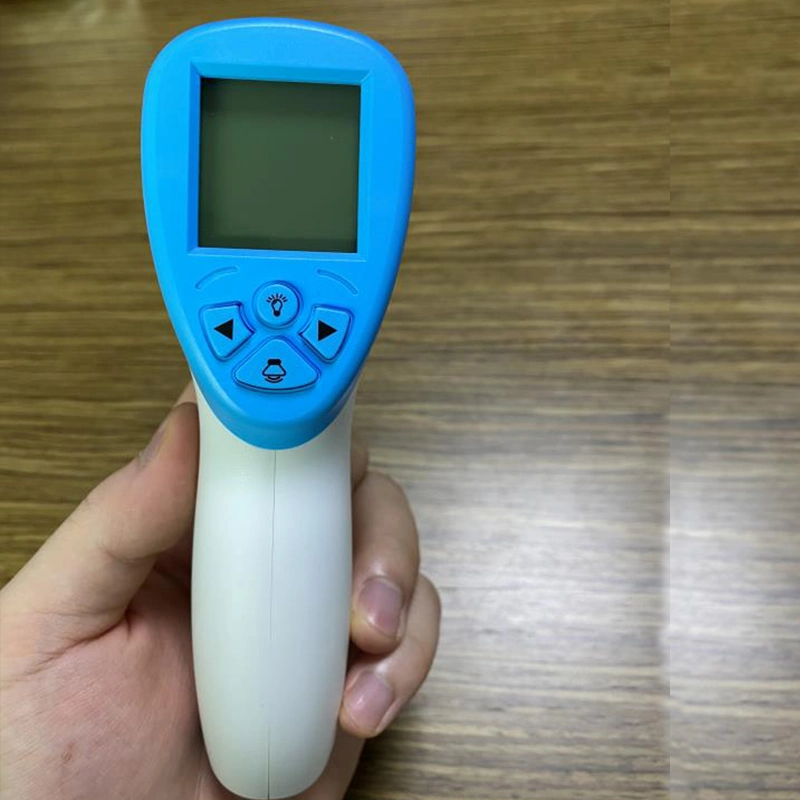 FDA/Ce Digital Baby Temperature Measuring Gun Non-Contact Infrared Forehead Thermometer in Stock