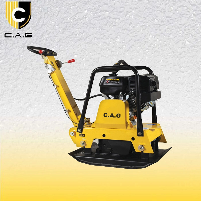 6.0HP Air-Cooled Diesel Driven Road Marking Machine 110kg 240lbs Gravel Ground Compactor