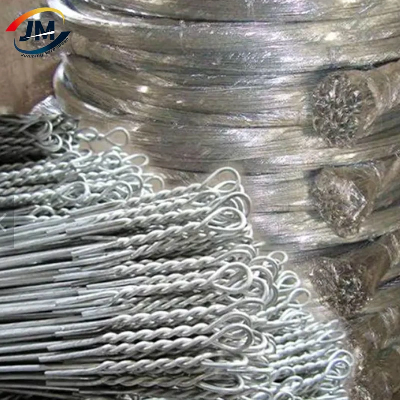 Galvanized Steel Wire/Tie Wire Single Double Looped Bale Ties