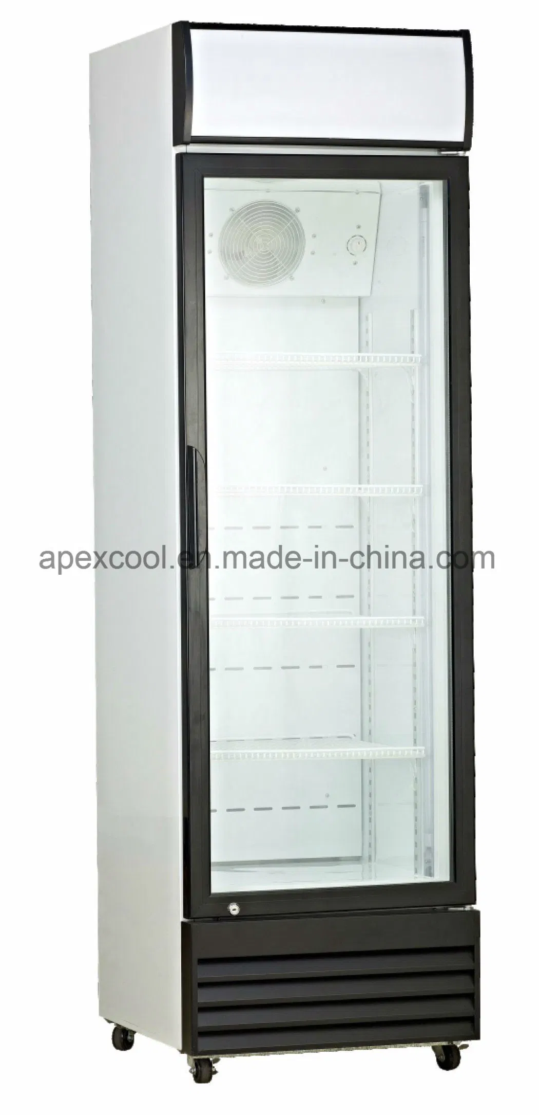 360L Used Commercial Refrigerators for Sale Uptight Display Showcase