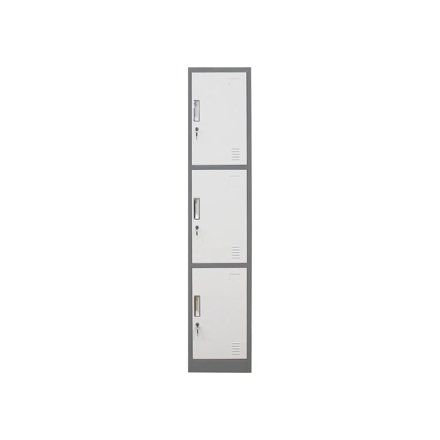 Steel Furniture Metal Three-Door Lockers Hot Products Five Years Warranty