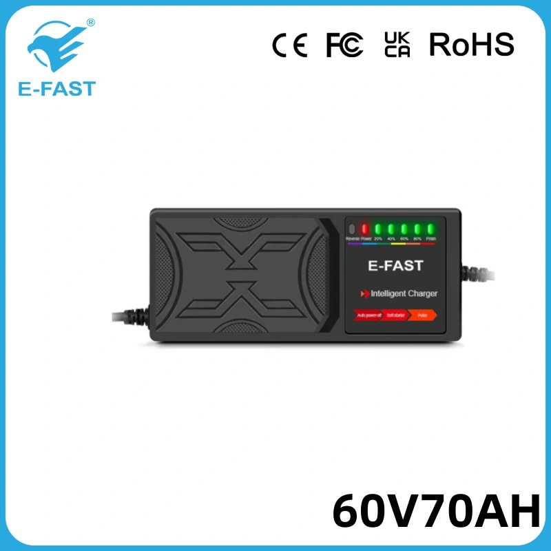 Rechargeable Repair Electric Tricycle Scooter 60V70ah Battery Charger for Lead Acid Battery