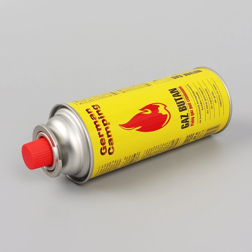 Hot Sale Butane Gas with Custom Logo for Camping Usage