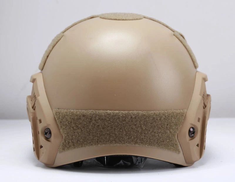 Bullet Proof Helmet with Accessory Rail Connectors