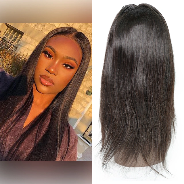 N.L - N.L - N.L - N.L - N.L - N.L - N.L - N النساء 360 لايس الأمامي Wigs بلا جلمات 100 ٪ فيرجن، لاس كامل بائعون مستعار