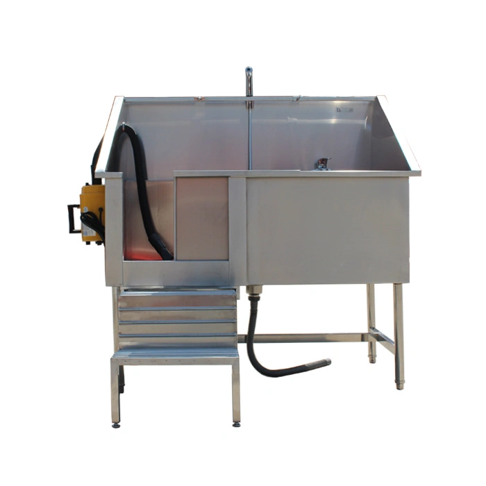 Medical 304 Stainless Steel Veterinary Animal Cleaning Tub