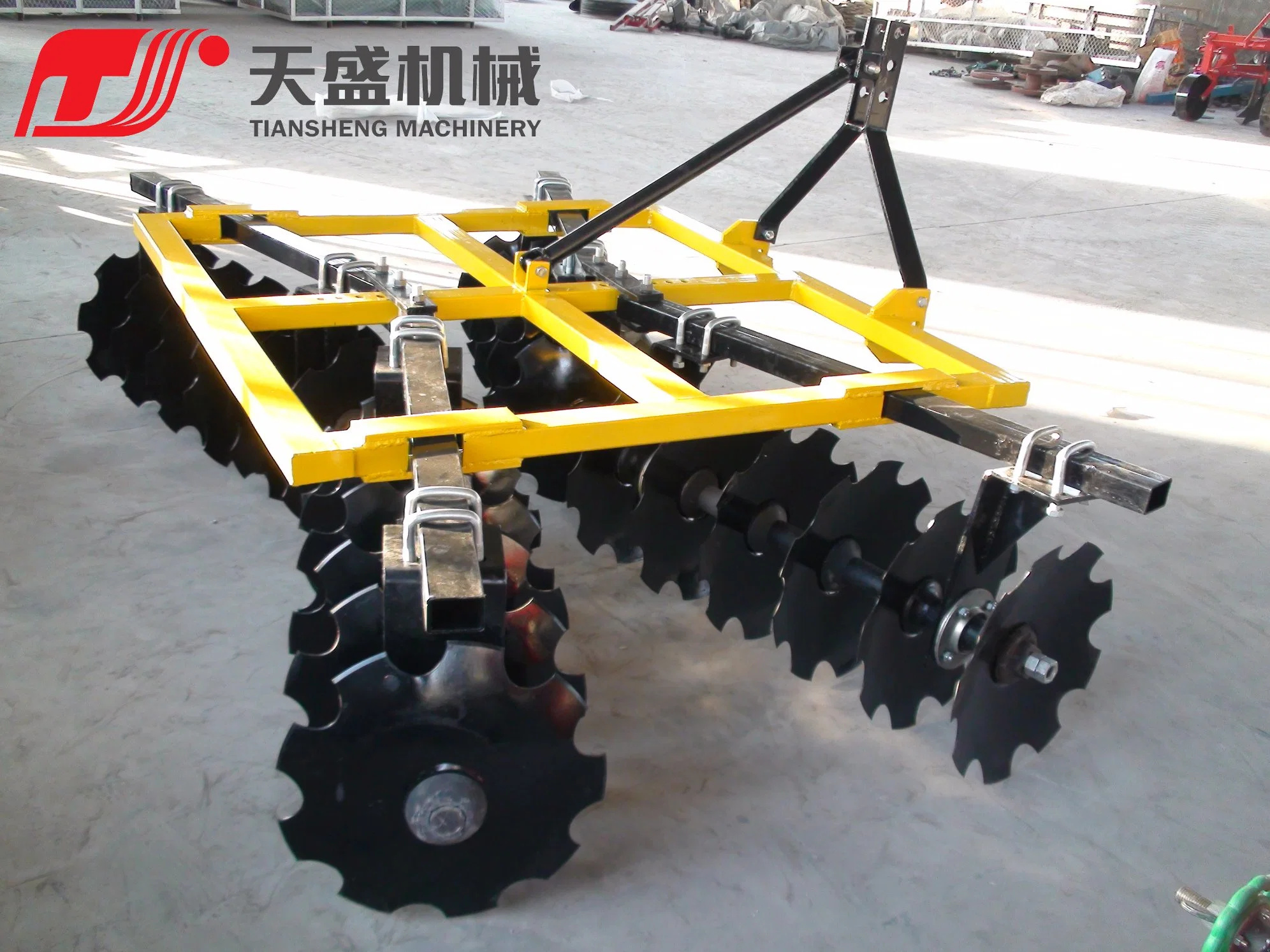 New Agricultural Machinery 24blades Symmetrical/Opposed Light Duty Disc Harrow