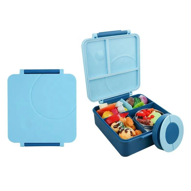 Kid Lunch Box for Storage Food Bento Box Plastic for School Outdoor Picnic Home